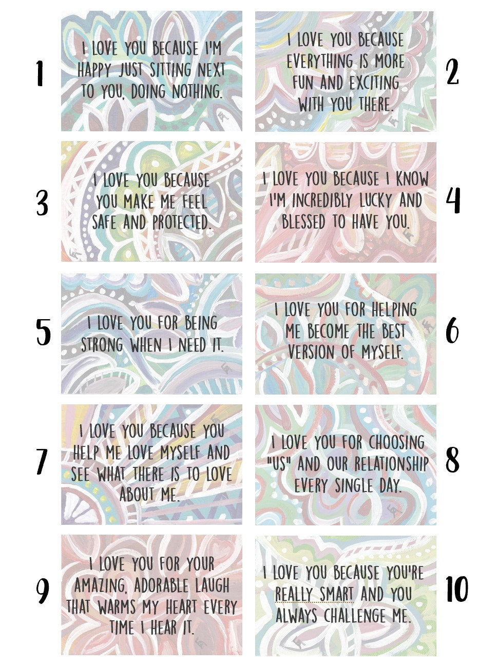 ❤️我爱你因为盒子-我爱你的原因