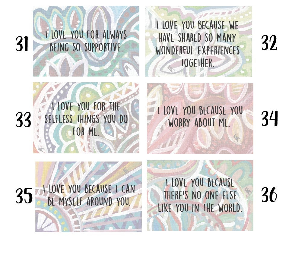 ❤️我爱你因为盒子-我爱你的原因