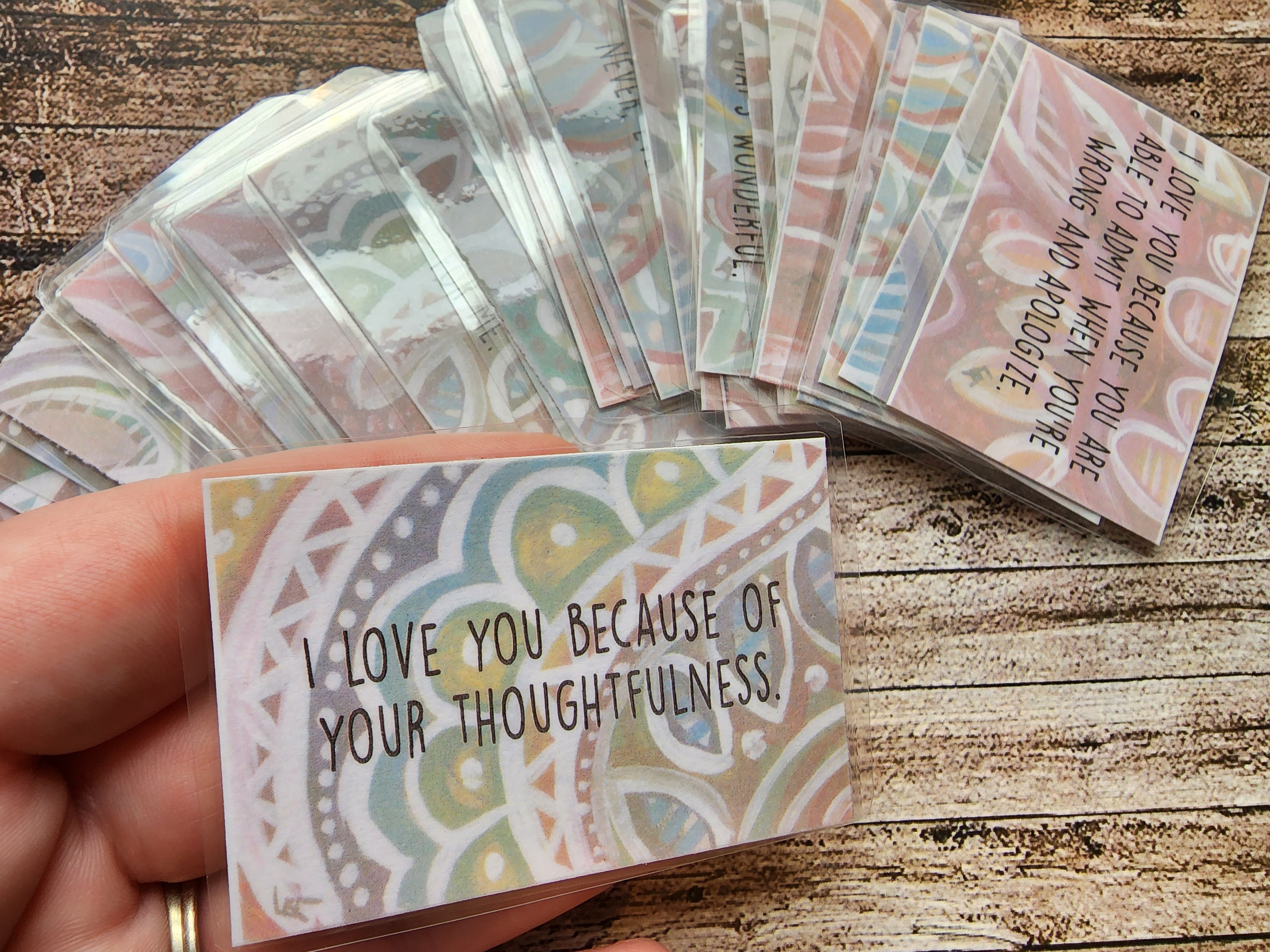 ❤️I Love You Because Box- Reasons Why I Love You