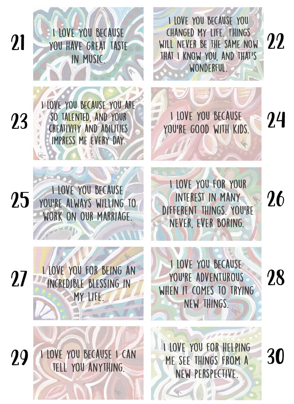 ❤️我爱你因为盒子-我爱你的原因