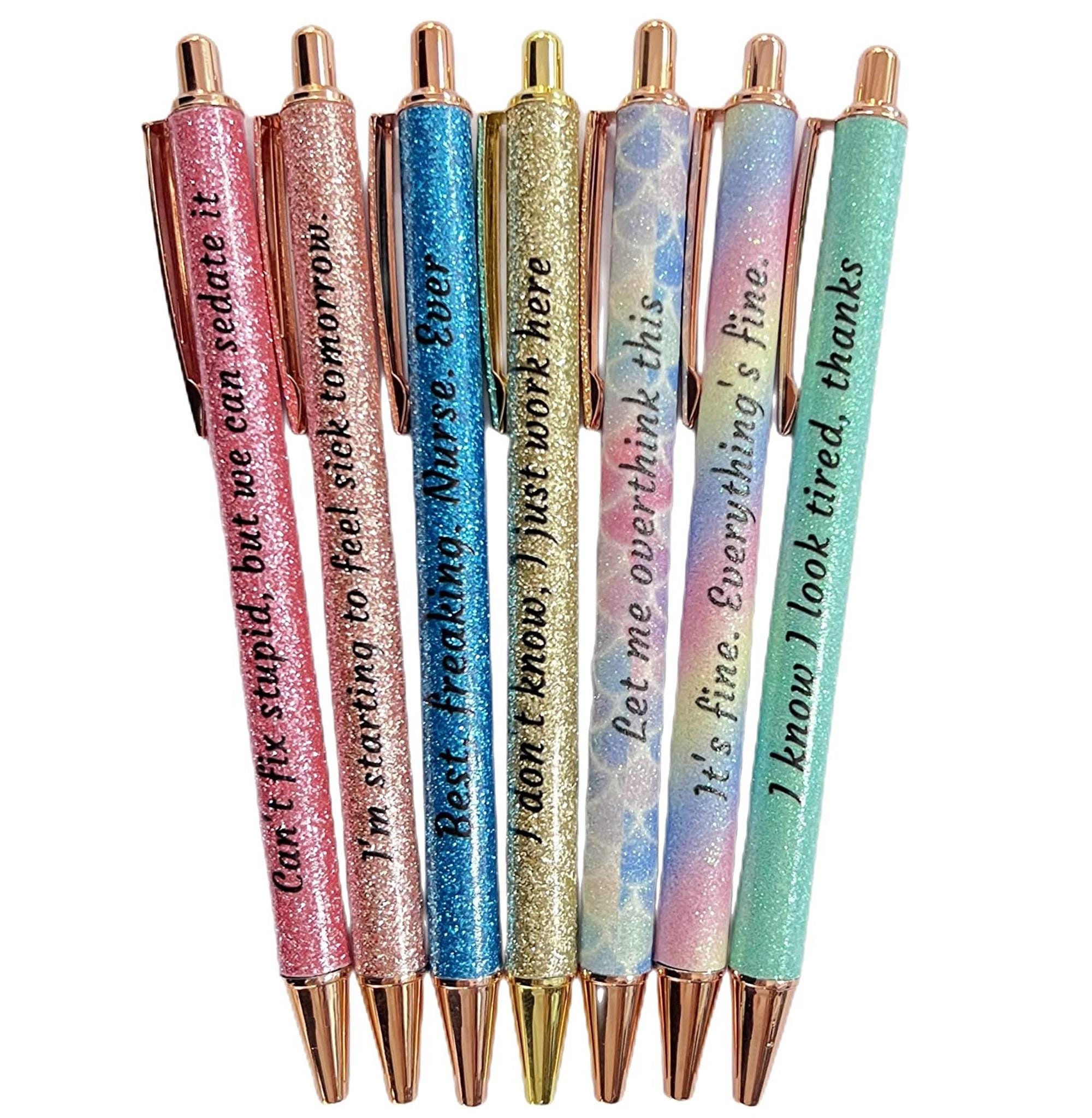 7pcs Funny Pens