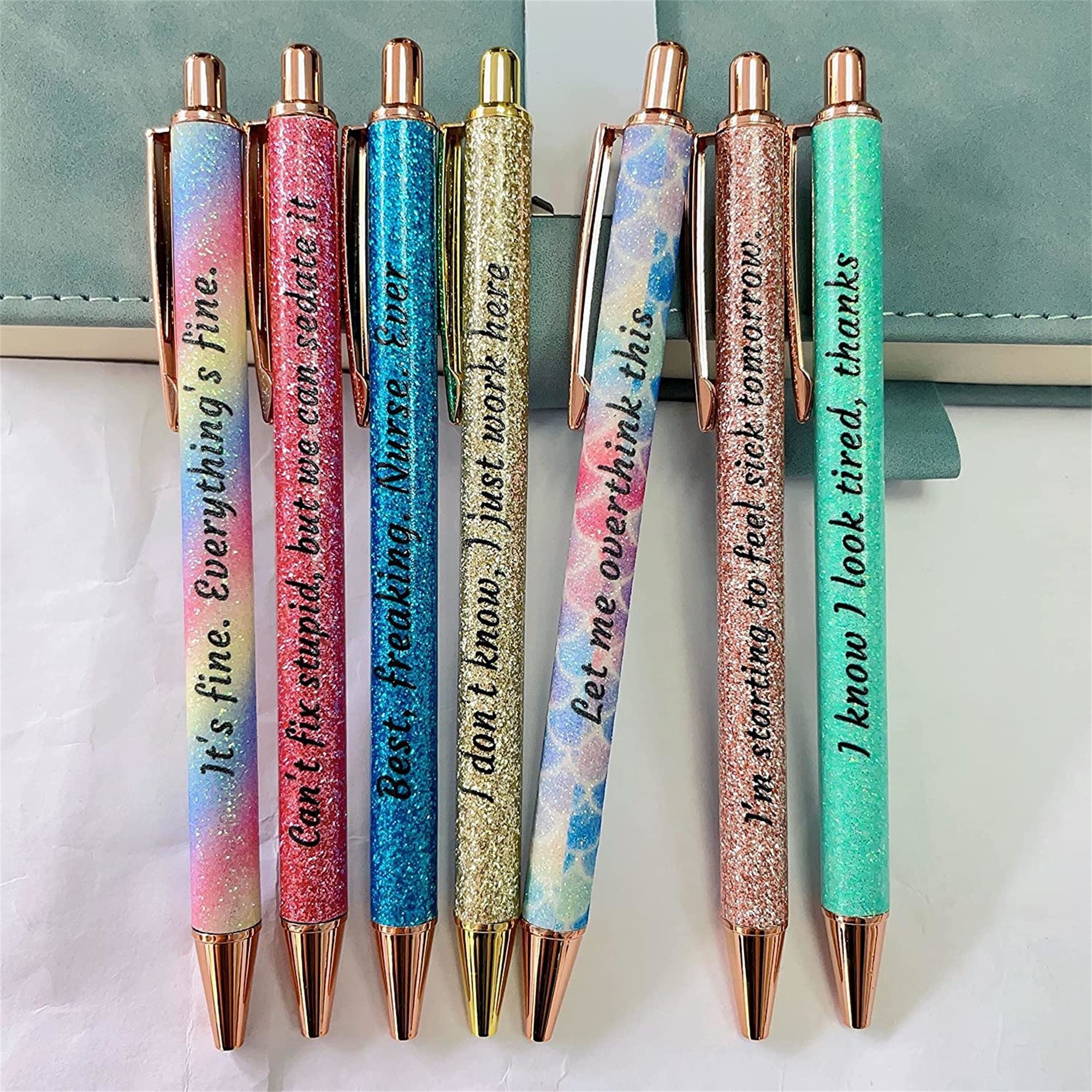 7pcs Funny Pens