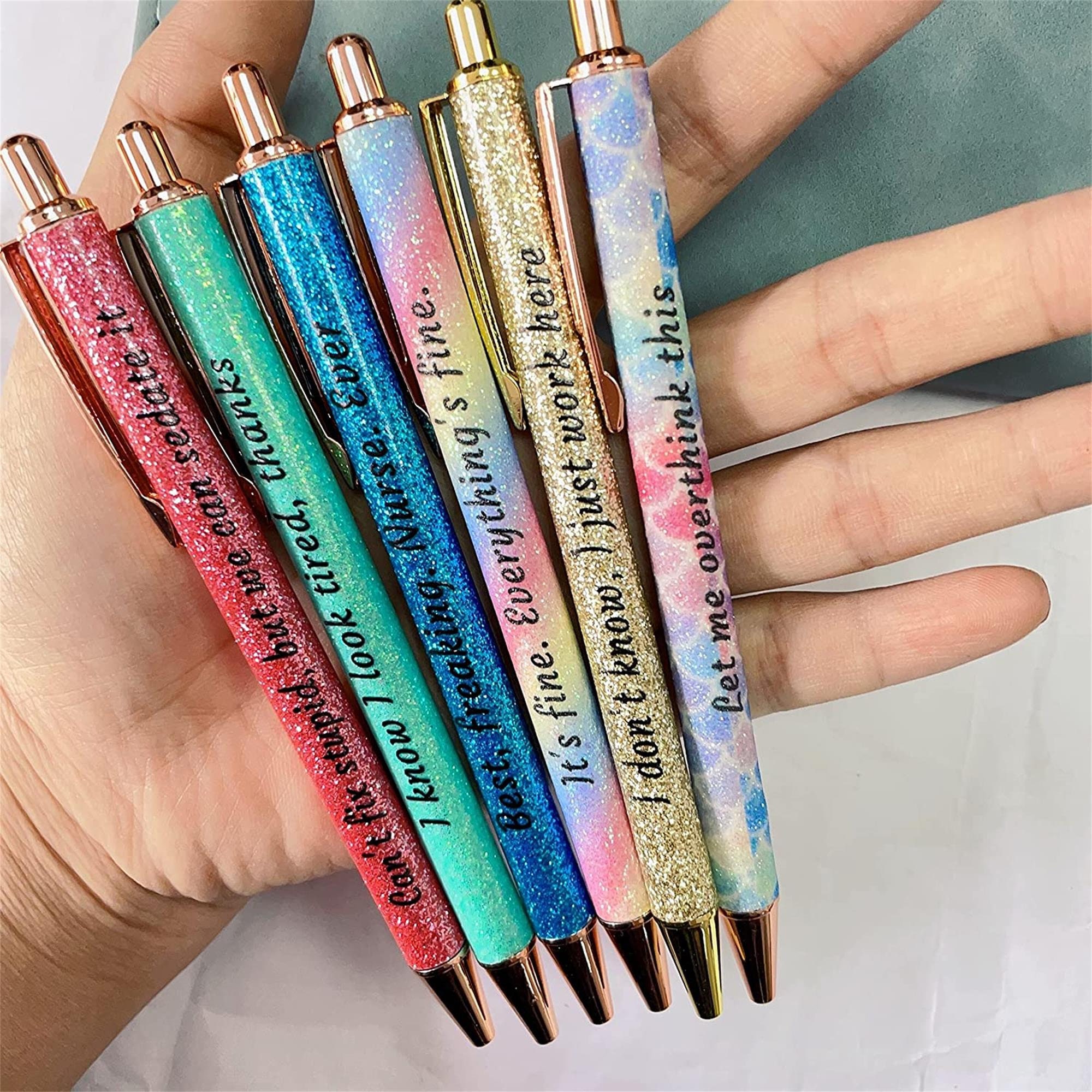 7pcs Funny Pens