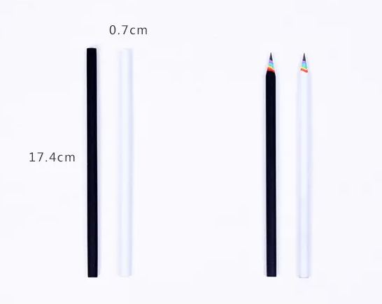 🌈Recycled Paper Rainbow Pencil Set