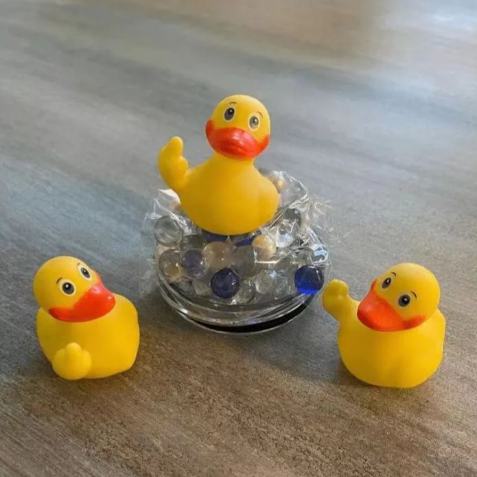 Fucktopus Rude Rubber Duck Middle Finger Prank