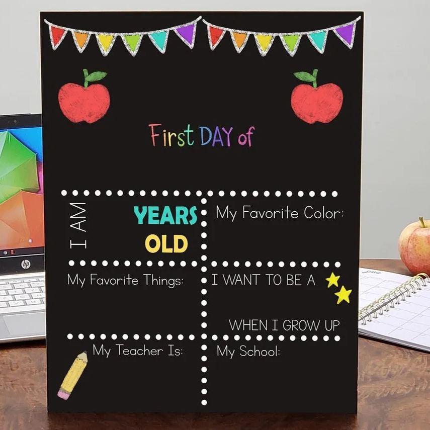 First Day of School Board