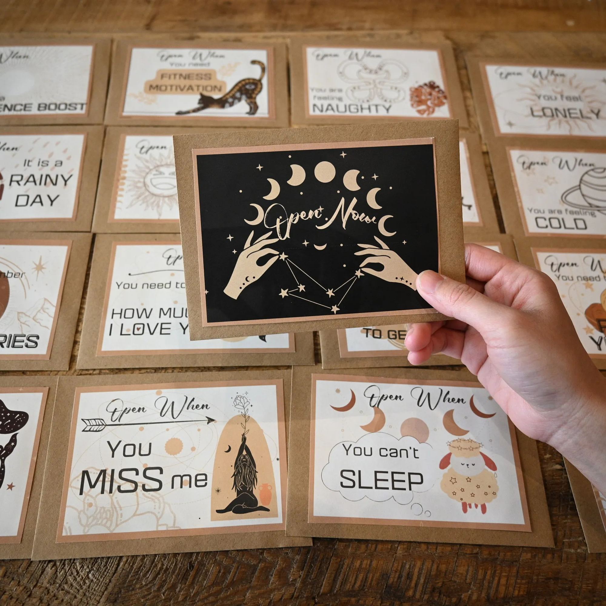 ✉24 Open When Letters - Long Distance Relationship Gift