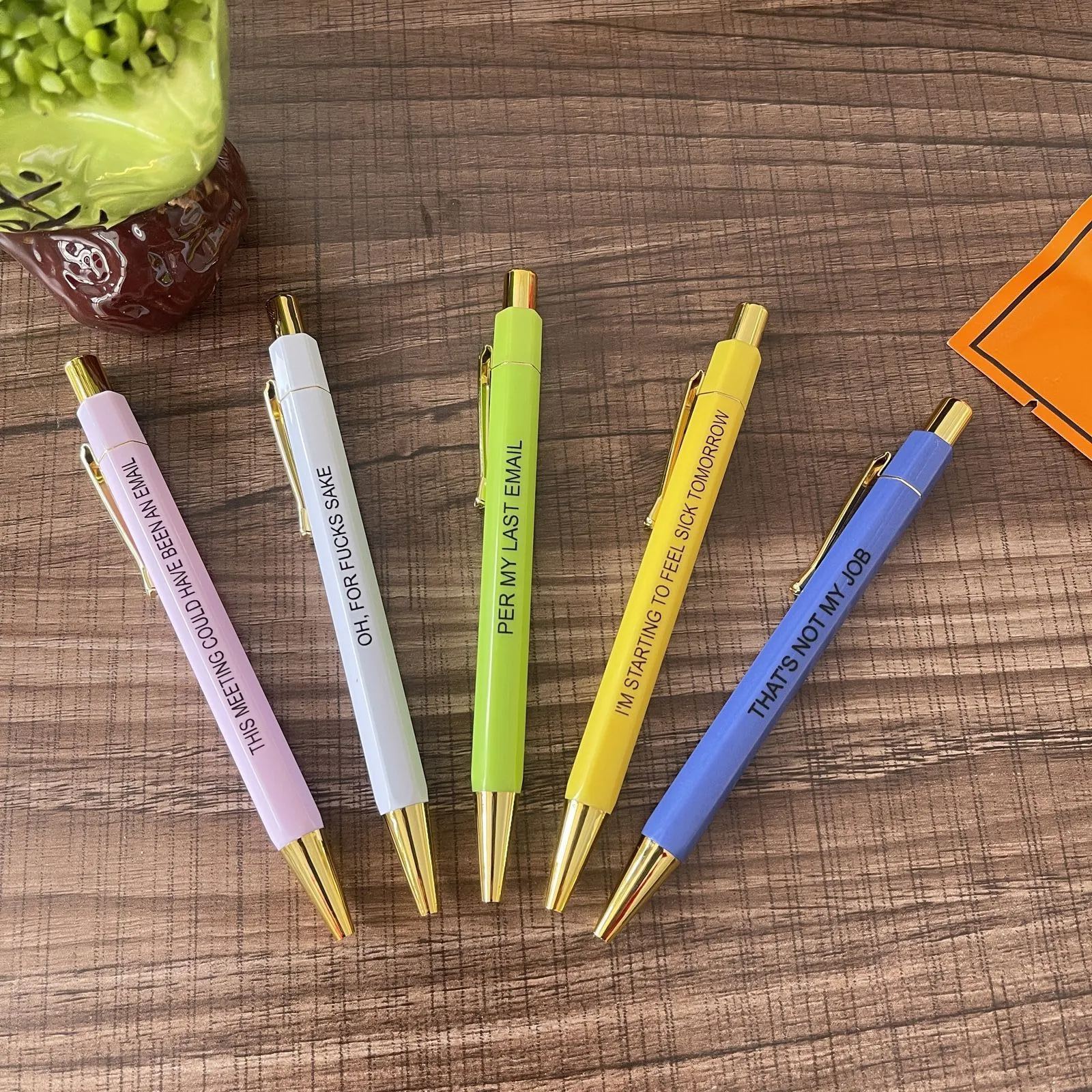 Welcome To The Shit Show Pen Set (funny)