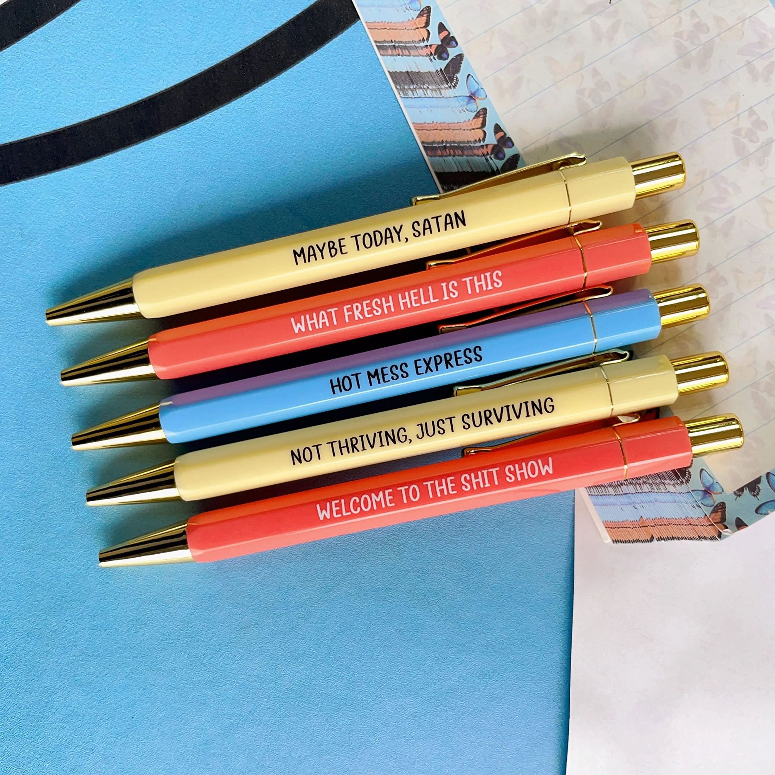 Welcome To The Shit Show Pen Set (funny)