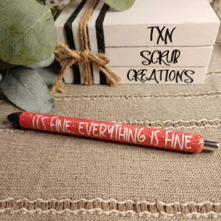 Work Humor Glitter Pens for Office Personal