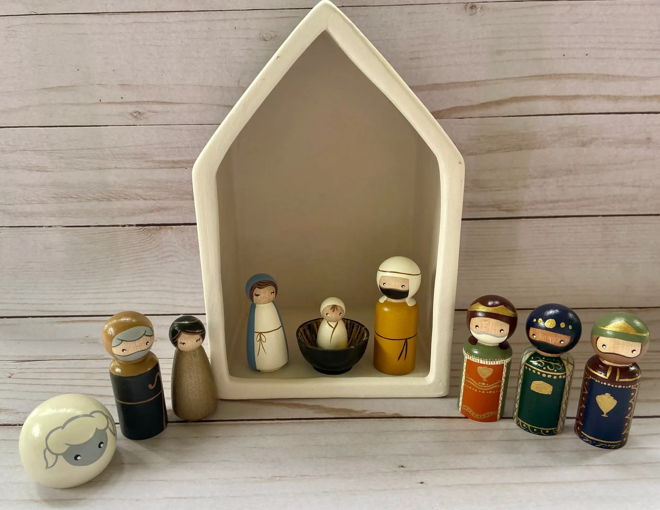 Peg Doll Set Gift