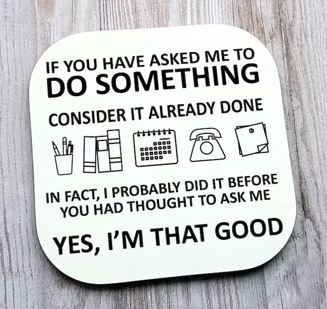  Funny Glossy Coaster Gift