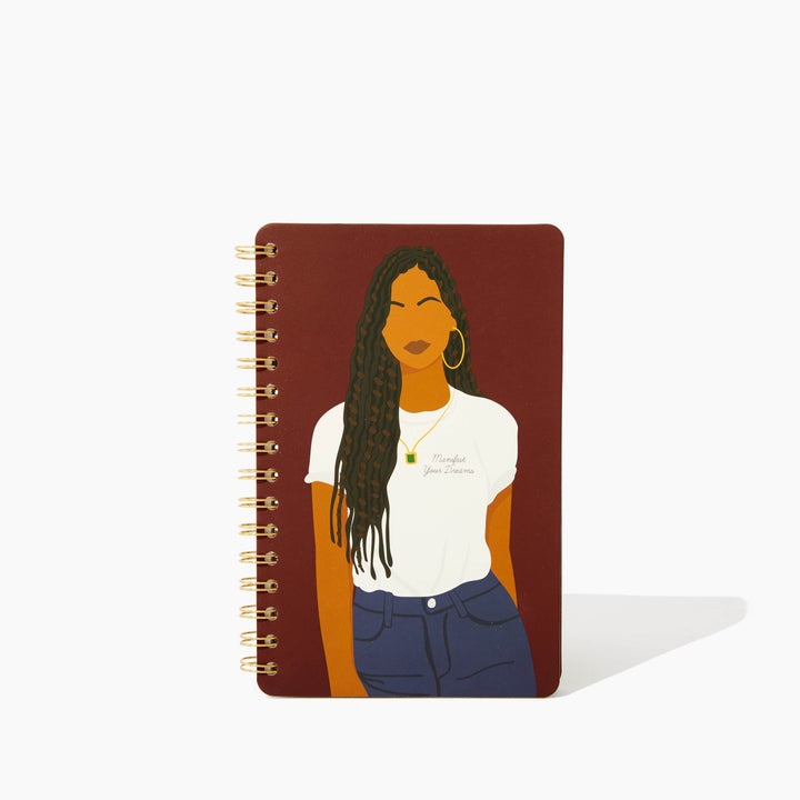 👩‍💼"Independent Woman" Hardcover Spiral Journal📔