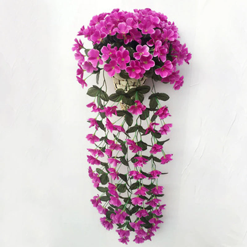🌷Vivid Artificial Hanging Orchid Bunch