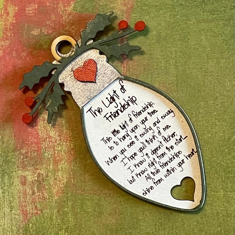 Friendship Ornament Gift