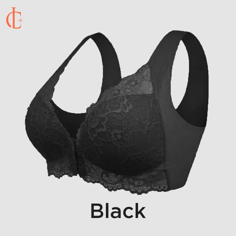 FRONT CLOSURE '5D' SHAPING PUSH UP COMFY WIRELESS BRA(3 PCS)