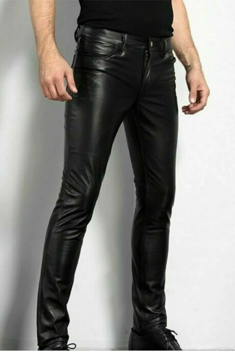 49%OFF 🔥2023 Men's Long Leather Pants