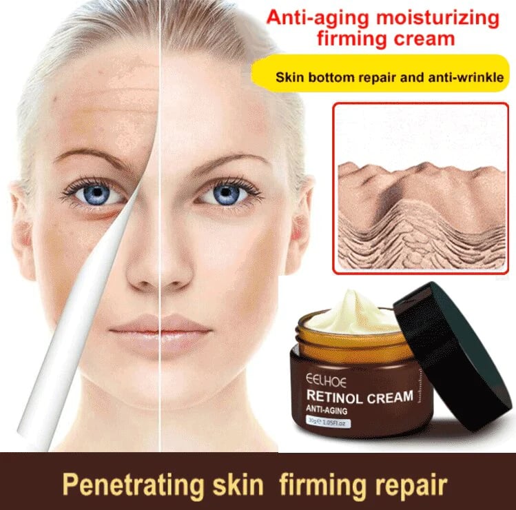 🔥 Retinol Anti Aging Wrinkle Removal Skin Firming Cream