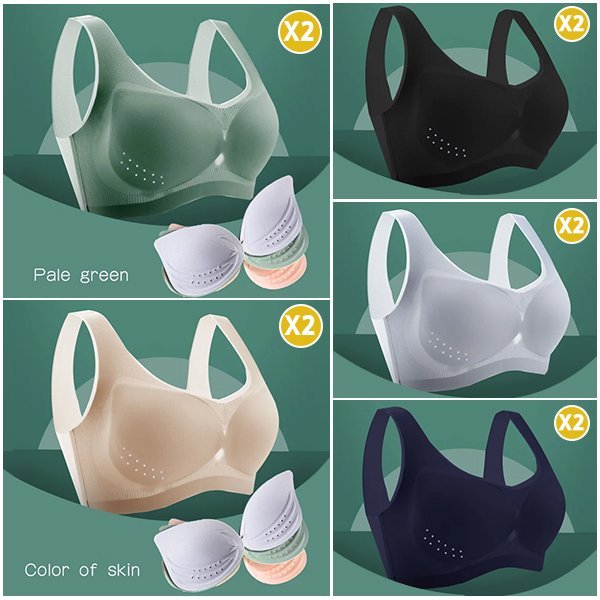 Ultra-thin Ice Silk Bra