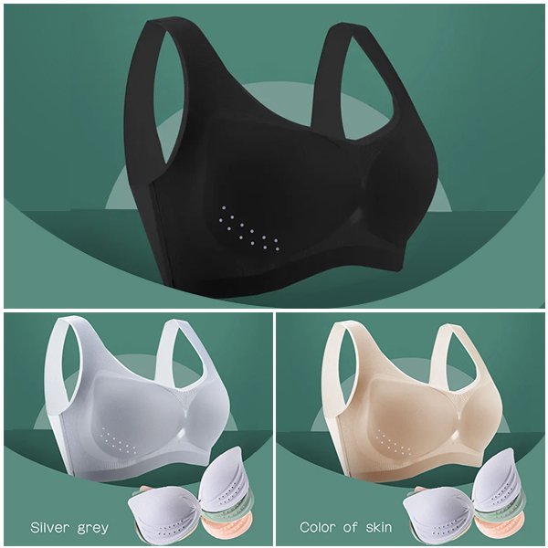 Ultra-thin Ice Silk Bra