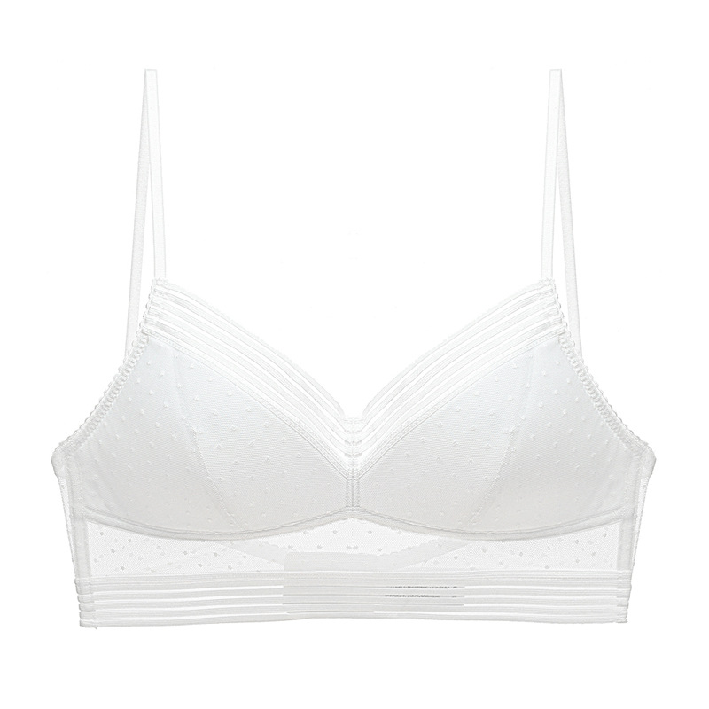 Women Bikini Bra Lace U-Back Underwear 
