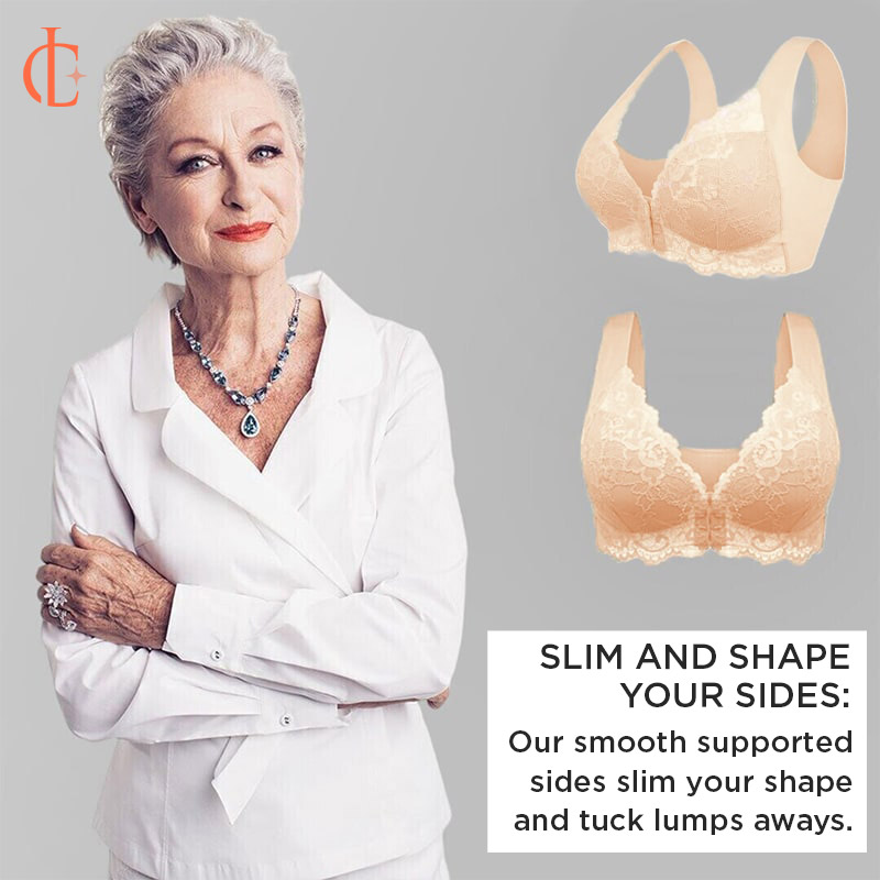 FRONT CLOSURE '5D' SHAPING PUSH UP COMFY WIRELESS BRA(3 PCS)