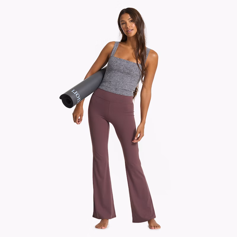 High Waist Yoga Wide Leg Pants