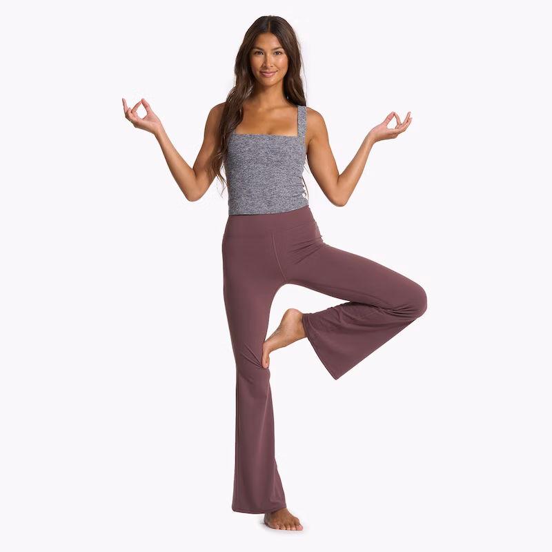 High Waist Yoga Wide Leg Pants