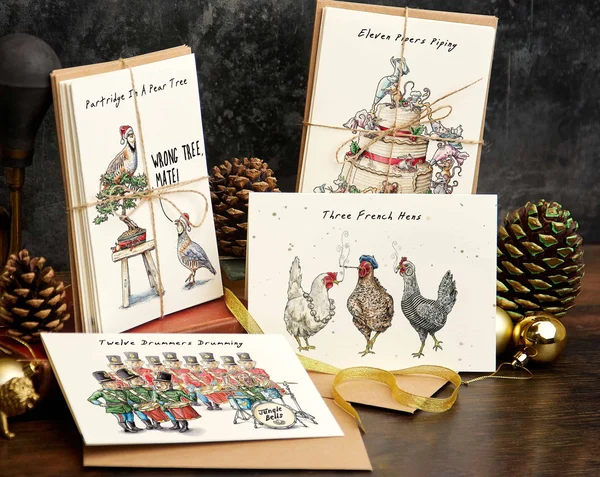 🎁Early Christmas Sale - Twelve Days Of Christmas Card Set