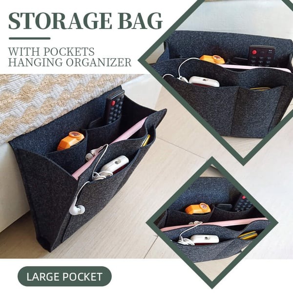 🔥Storage Bag with Pockets Hanging Organizer🔥