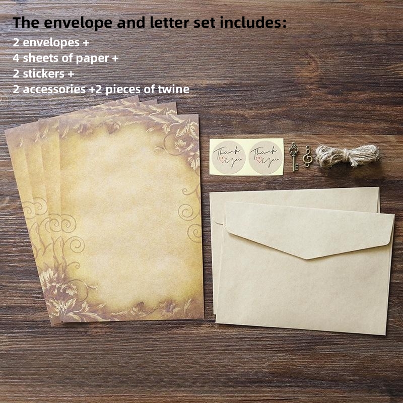 🔥LAST DAY 49% OFF-💌Kraft envelope paper bag set