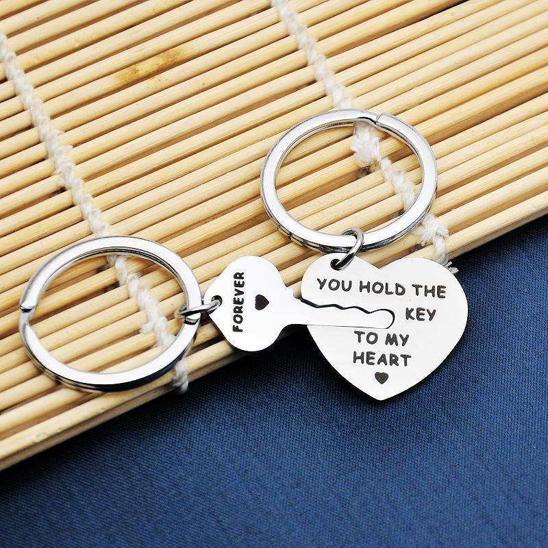 💟You Hold The Key to My Heart Forever- 💏Couple keychain