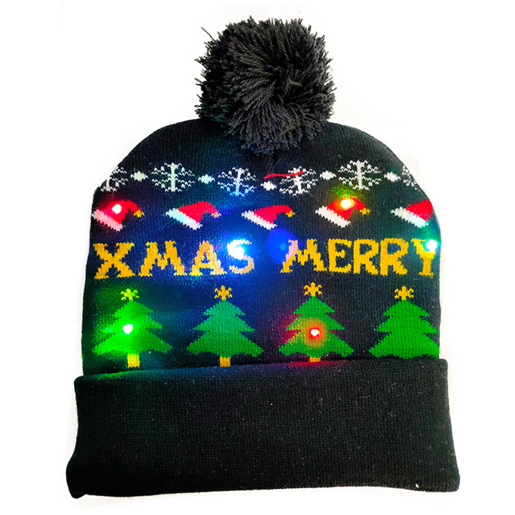 🎁2022 Early Christmas Sale - Christmas LED Light Knitted Beanies