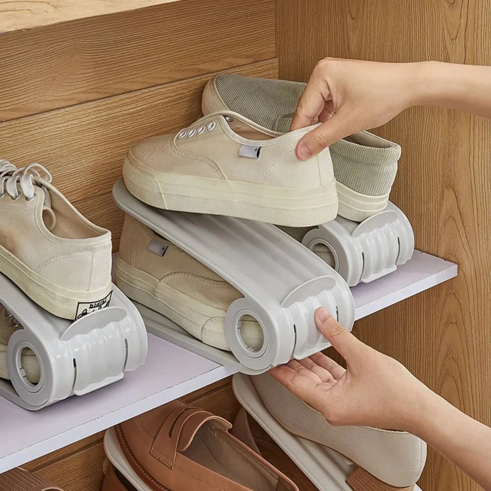 Shoes Storage Rack ​Save Space（(2PCS)）