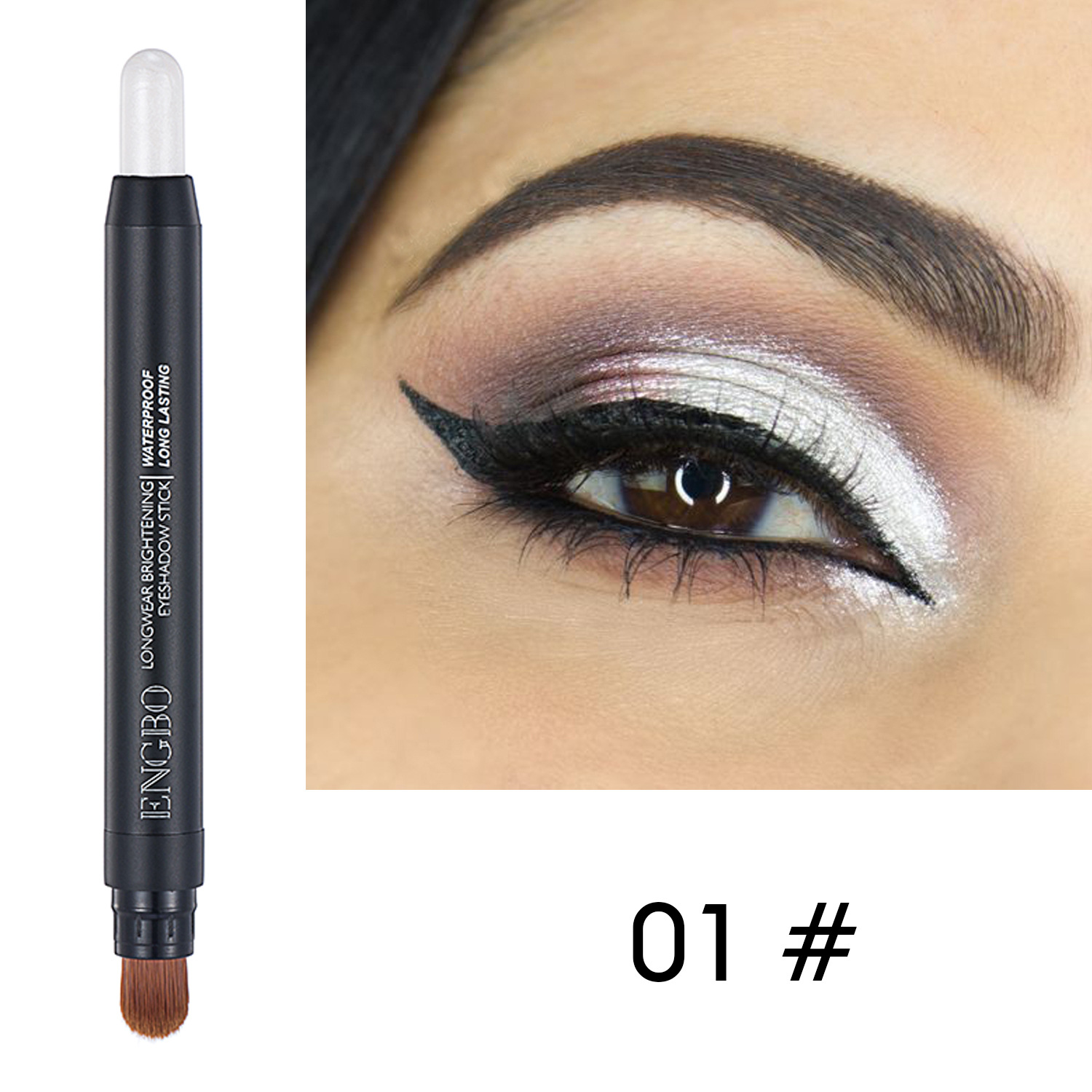 ✨12 Color Highlighter Eyeshadow Pencil Waterproof Glitter Eye Shadow Eyeliner Pen