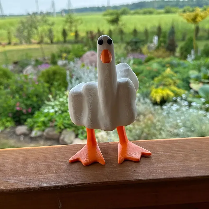 【2023 SUMMER SALE-50%OFF】🦆Funny Little Duck Resin Figurine Ornament Decor