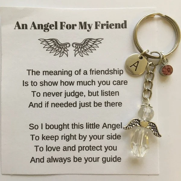 🎉Guardian Angel Keychain - Best Friend Gift