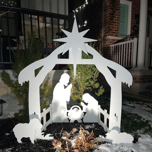 🔥LAST DAY 49% OFF 🔥Jesus Nativity Scene Sign