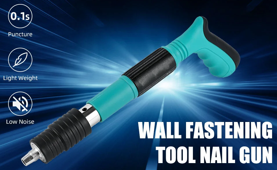 Mini portable steel nail gun