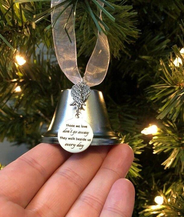 🎅Christmas ornaments angel wings bell-memorial christmas gift🎁