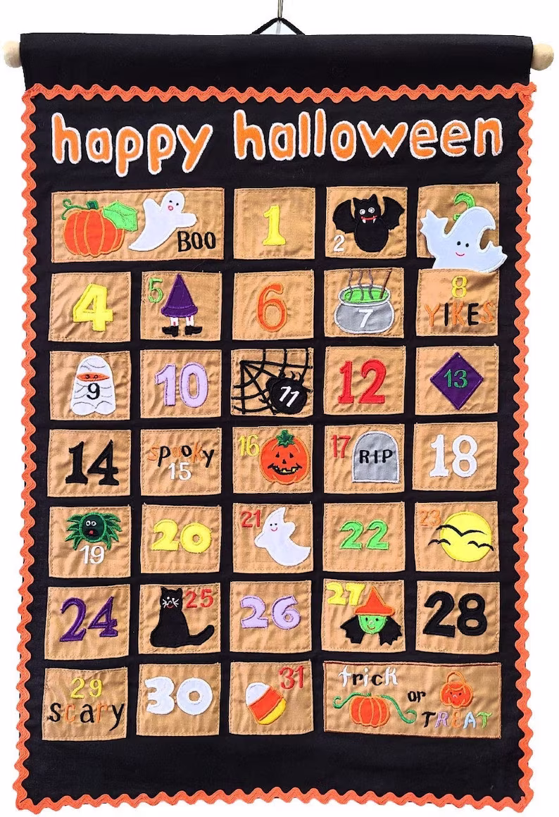 🎃Halloween Countdown Advent Calendar