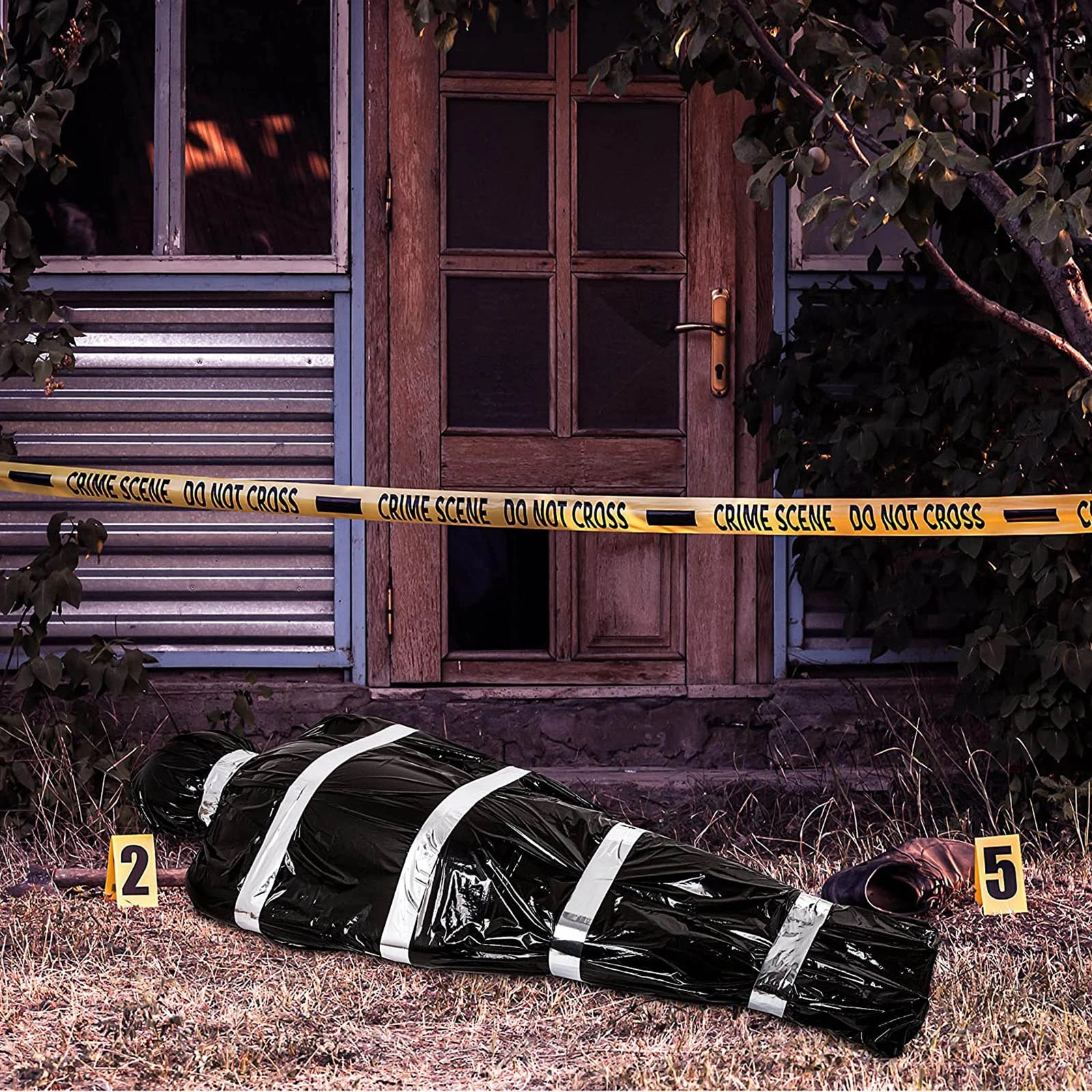 🎃Halloween Dead Body Crime Scene Victims Prop👻