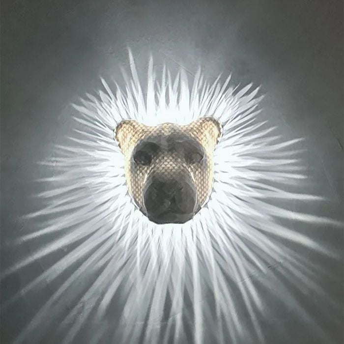 Cool Bright Art Collection Wall Light