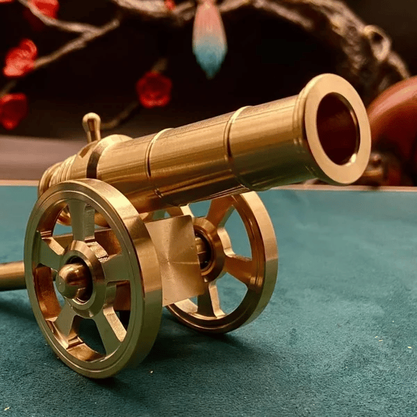 Solid Brass Cannon (Fireable)
