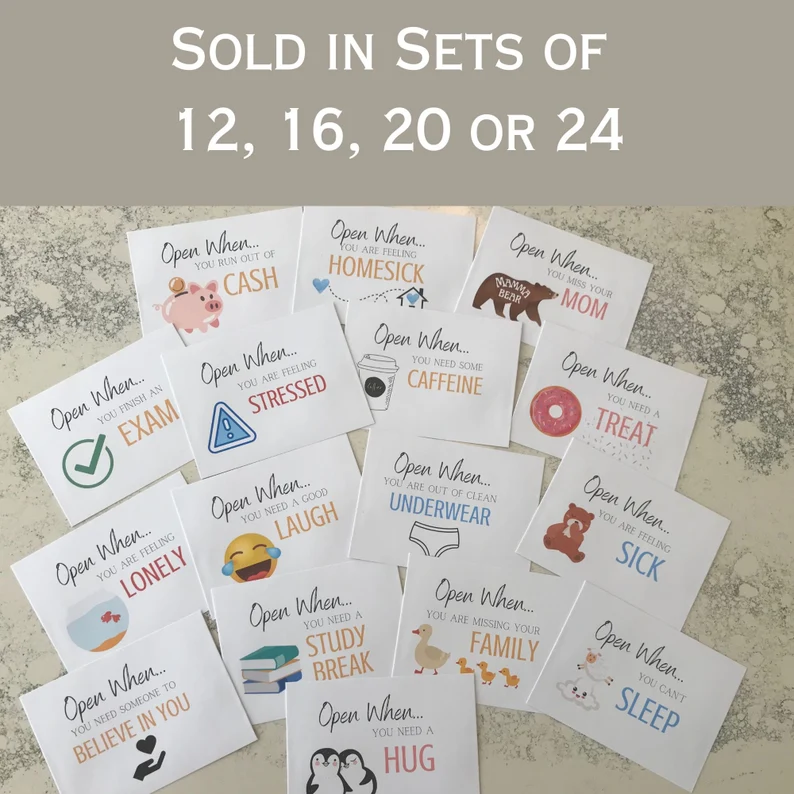 📧Open When Envelopes