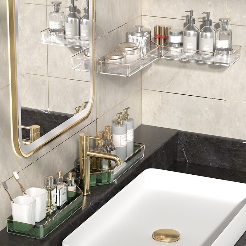 🔥LAST DAY SAVE 49% OFF 🔥Wall-Mounted No-Punching Corner Shelf