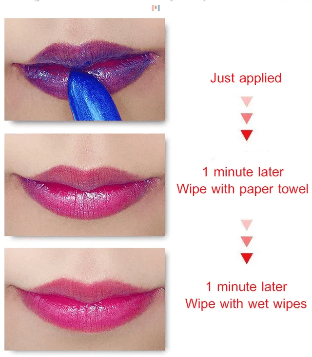 💄Blue Enchantress Color Changing Lipstick