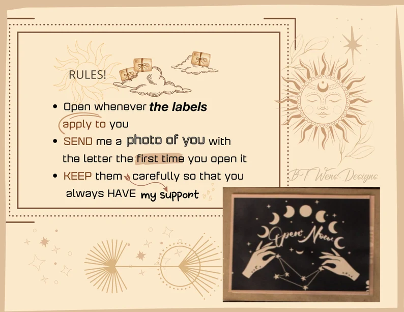 Open When Envelopes💌