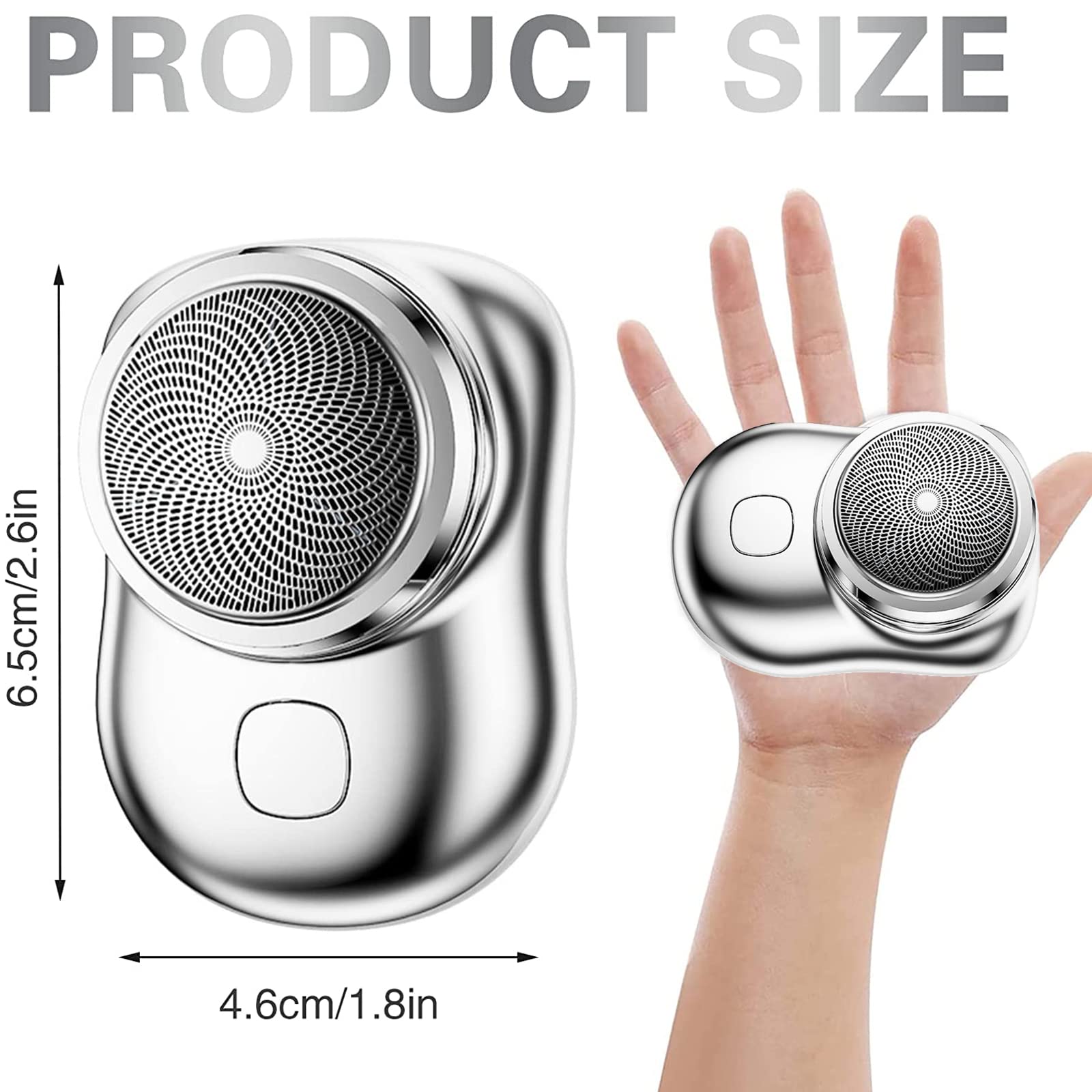 👨Newest Mini Portable Electric Shaver (Buy 2 Free Shipping)