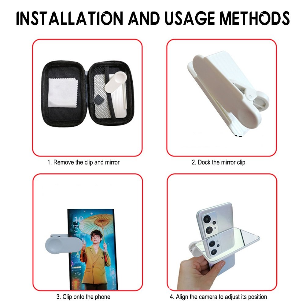 Mirror Reflection Clip Kit